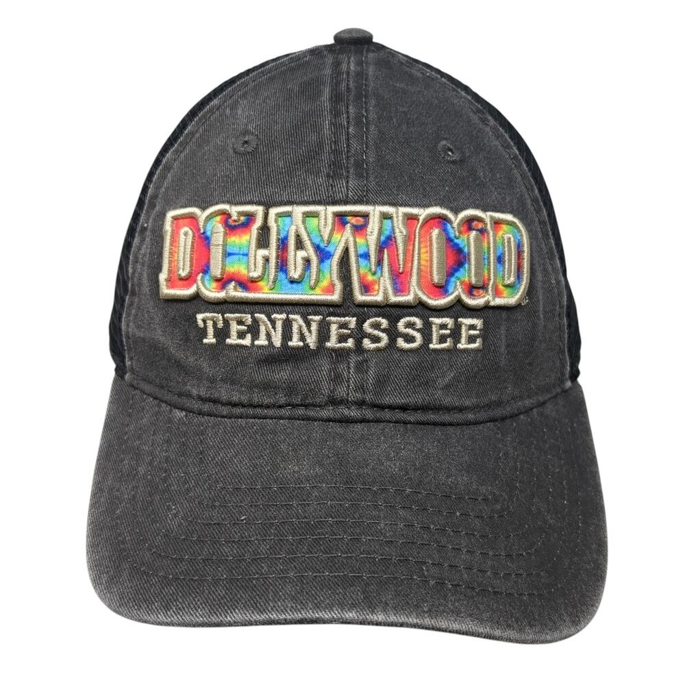 Dollywood Tennessee Strapback Baseball Cap Gray One Size Adjustable Embroidered